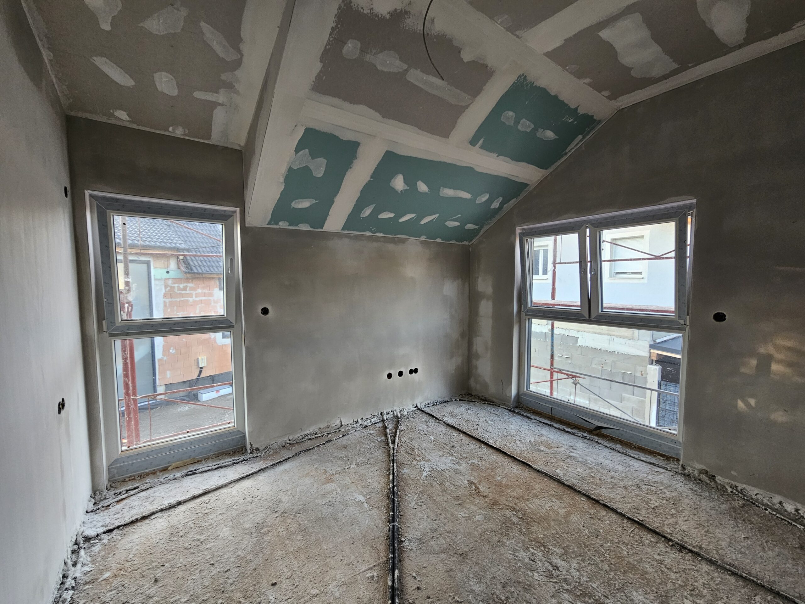 Wolkenbau Baustelle 1